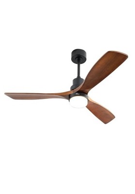 Sofucor 52 in. Indoor/Outdoor Wood Ceiling Fan with 6 Speed Remote Control