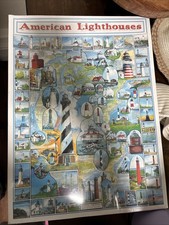 AMERICAN LIGHTHOUSES NEW/SEALED WHITE MOUNTAI...
