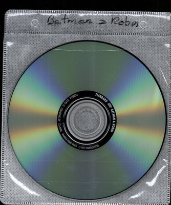 Batman & Robin (1997) DVD *DISC ONLY* = REGION 1 - George Clooney