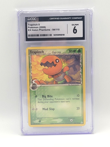 Trapinch δ graded CGC 6 for sale on eBay