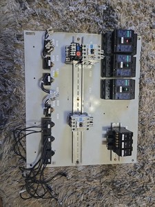 Matsushita Circuit Panel Board W/ Parts See Pictures