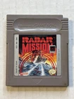 Nintendo GameBoy Radar Mission Game Tested