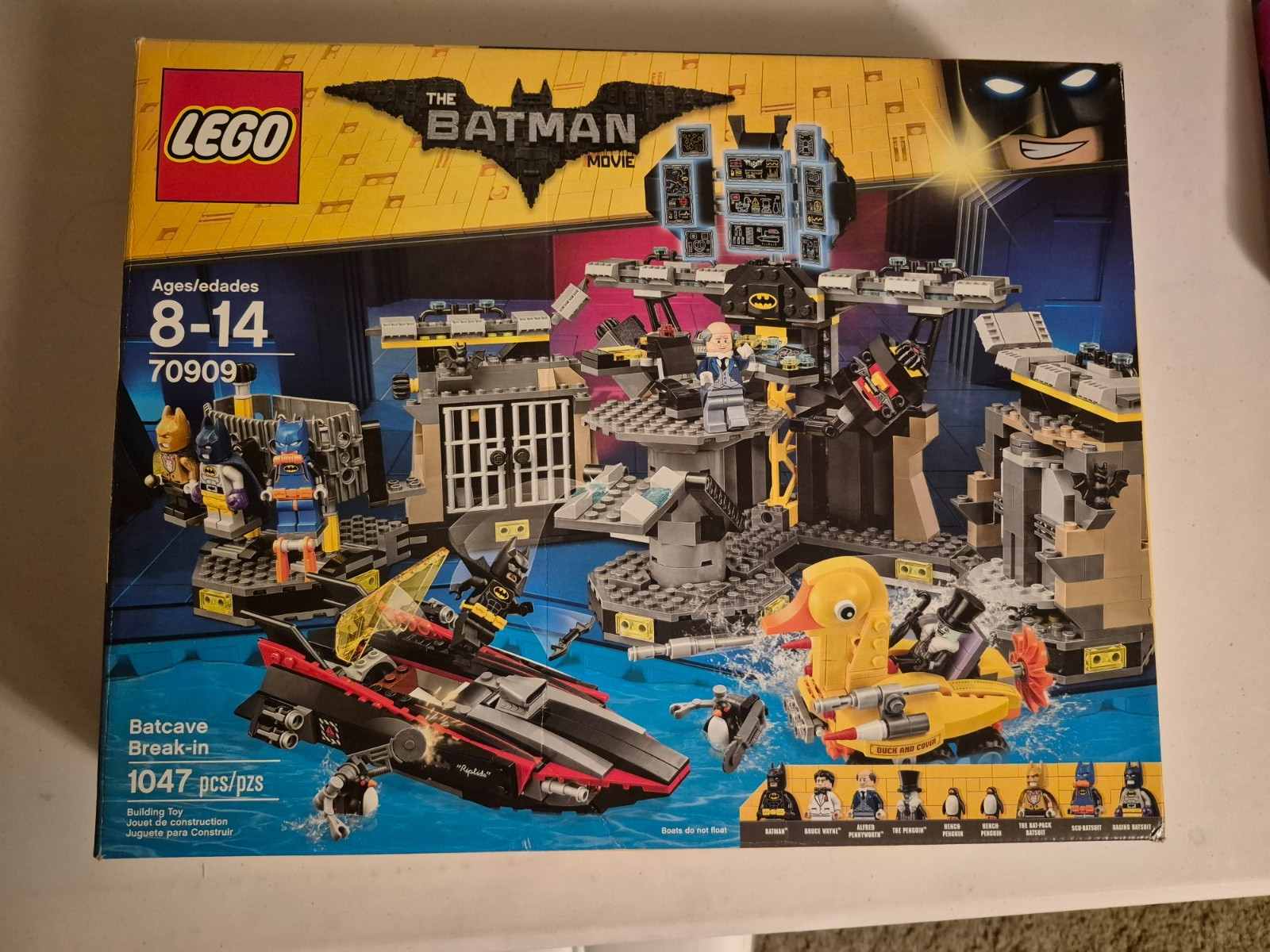 Lego Batcave Break-In 70909 -Comes with Bricks, Manual & Box