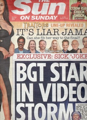 The Sun on Sunday   May 3 2026   Maya Jama, Celebrity Traitors, KSI