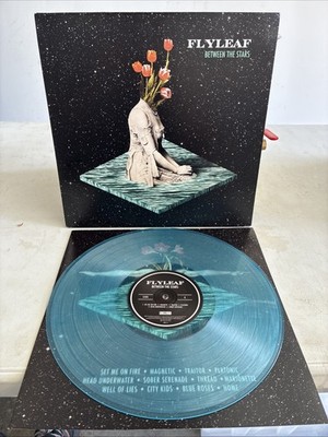 Flyleaf - Between The Stars (Loud & Proud) RARE Translucent Blue Vinyl Record