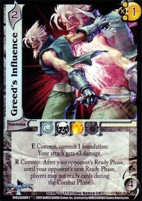 2X-Greed's Influence-LP02-4 Point Promos-Universus