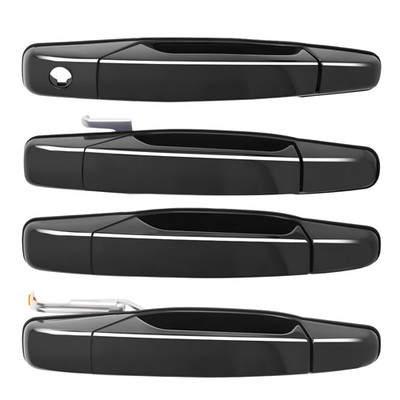 Rydsuns 4x Front &Rear Metal Exterior Door Handle For Silverado 1500 2007-2013