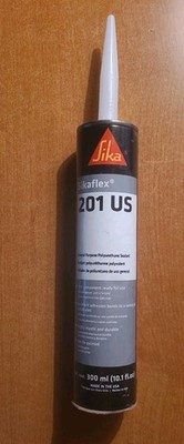  Sika Sikaflex 201 US Gray Polyurethane Sealant 300ml Exp 2026