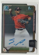 2015 Prospect Autographs Sergio Alcantara Auto Arizona Diamondbacks #BCAP-SA