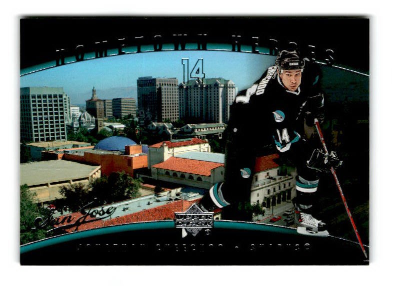 2006-07 Jonathan Cheechoo Upper Deck Hometown Heroes - San Jose Sharks