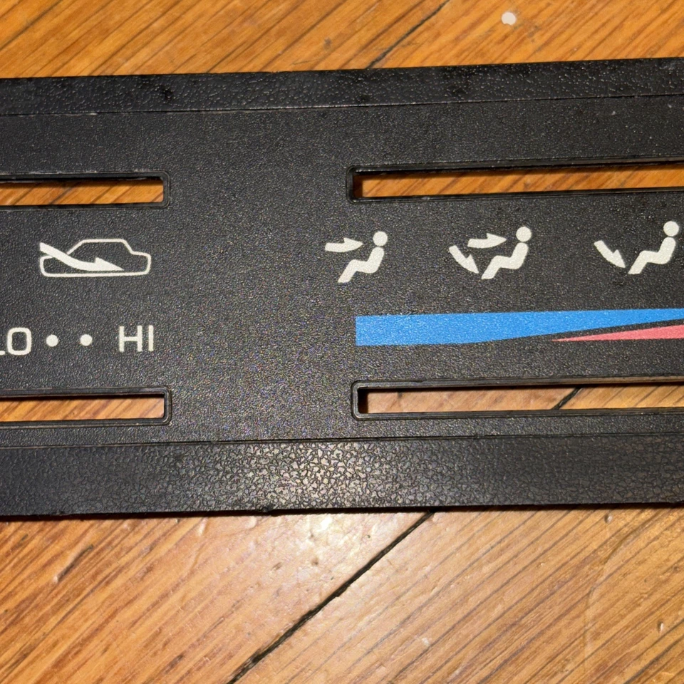 Toyota T100 1992-1998 4Runner HVAC climatización placa frontal bisel de ajuste OEM Foto 3 de 4
