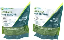 NEW Pack of 2 Nature Fresh Charcoal Bamboo Air Purifier Bag Prevents Mold Mildew