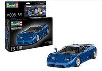 Revell 1/24 Kit Bugatti EB110 Model Set Static Model Diecast