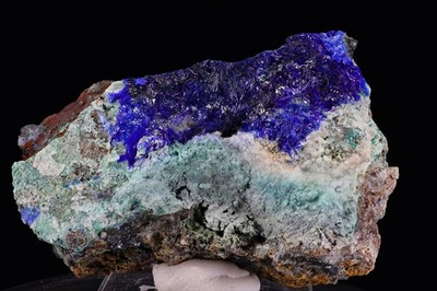 Linarite & Anglesite | Dispozitch Mine, Silver Star District, Mineral Co, Nevada