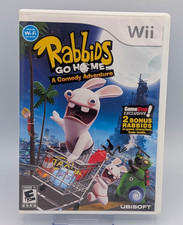 Rabbids Go Home (Nintendo Wii, 2009) - CIB Complete - Tested