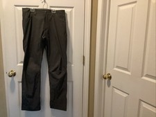 New w/Tag Eddie Bauer Mens 2-Way Stretch Tech Pant Water Repellent/UPF 50 Gray