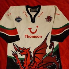 Cardiff Devils Ice Hockey Jersey  Child  xxs vintage