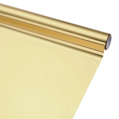 Papier transfert à chaud pour laminateur, 12,6" x 10 m, or clair - Photo 1/4