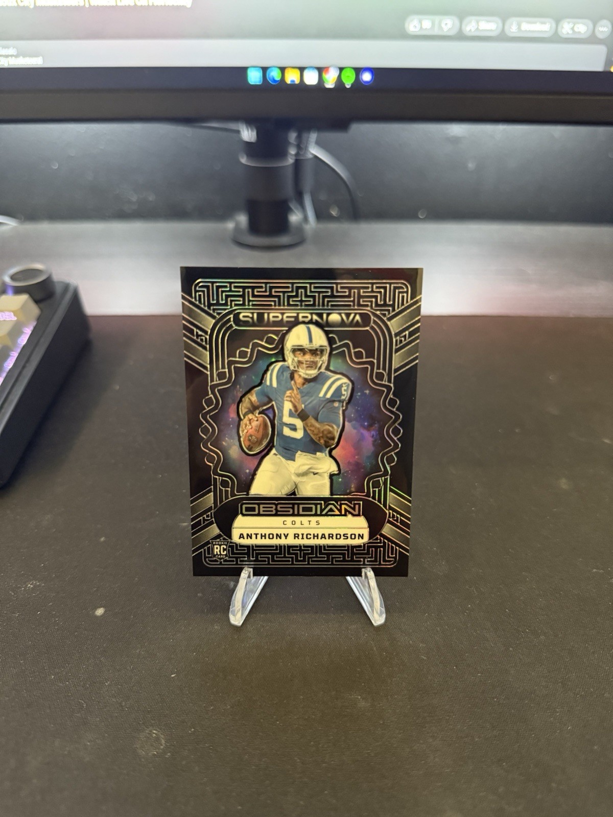 2023 Panini Obsidian - Anthony Richardson Supernova 101/135 #1