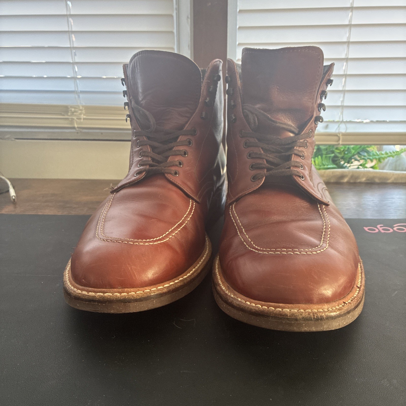 Alden 405 Brown Workboot Calf Indy Boot