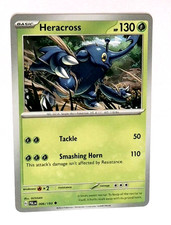Pokémon Heracross Card 006/193 Scarlet & Violet Paldea Evolved TCG