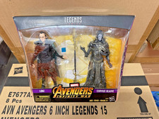 Hasbro Marvel Legends Avengers Infinity War LOKI & CORVUS GLAIVE 2-Pack NEW NIB
