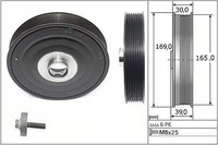 Schaeffler INA Riemenscheibensatz, Kurbelwelle U.A. FüR Nissan, Renault
