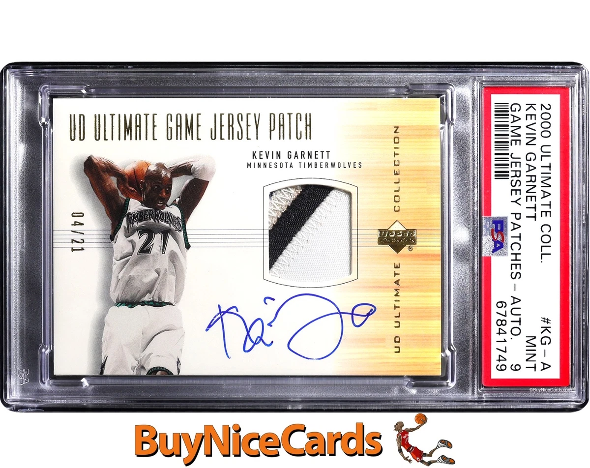 Kevin Garnett Basketball Autographed Sports Trading Cards | eBay