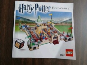 Lot of 2 LEGO Game Harry Potter Hogwarts (3862) Booklets Manuals