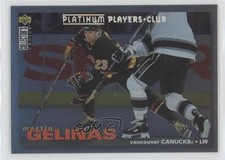 1995-96 Upper Deck Collector's Choice Platinum Player's Club Martin Gelinas 0ka5