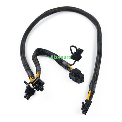 Mini 8Pin to 8+8Pin GPU Video Card Power Supply Cable For HP DL380 DL385 Gen10