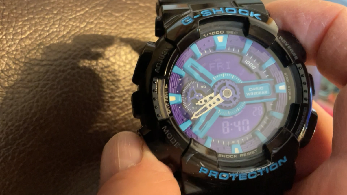 Casio G-Shock 5146 GA-110HC Men Watch 51mm Blue Dial Ana Digi 200M Casio G-Shock 5146 GA-110HC Men Watch 51mm Blue Dial Ana Digi 200M