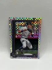 2025 Topps Chrome #238 AARON SCHUNK RC ROOKIE X-FRACTOR ROCKIES