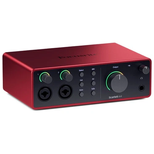 Audio Interface Focusrite Scarlett 4i4 4th Gen Audio Interface NEU