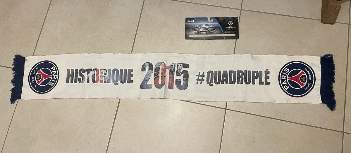 Écharpe Supporter SC Bastia / PSG – Finale Coupe De La Ligue 2015 – état Neuf