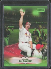 2025 Topps Stadium Club - Mark McGwire #15 Lime Green Foil