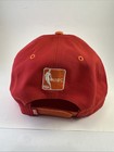 NBA Miami Heat HWC '47 Brand Big Shot Logo Flat Bill Snapback Red/Orange Cap — photo 3