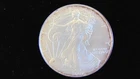 2007 American Silver Eagle ~ 1 Troy Oz .999 Fine Silver ~ Edge Toning