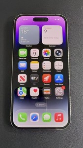 Apple iPhone 14 Pro 256GB Deep Purple - Entsperrt - Grade A - Schneller Versand - 88% BH