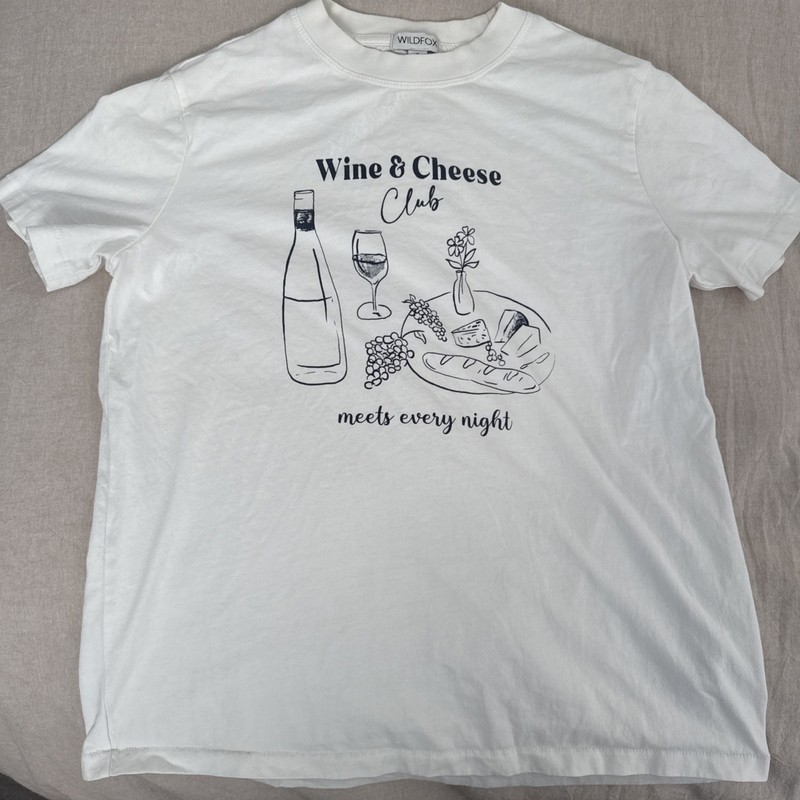 Wild Fox S Wine & Cheese Club Shirt
