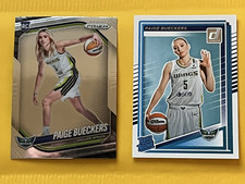 2025 Panini Prizm Paige Bueckers #147 RC Variation Silver Prizm WNBA Wings Plus