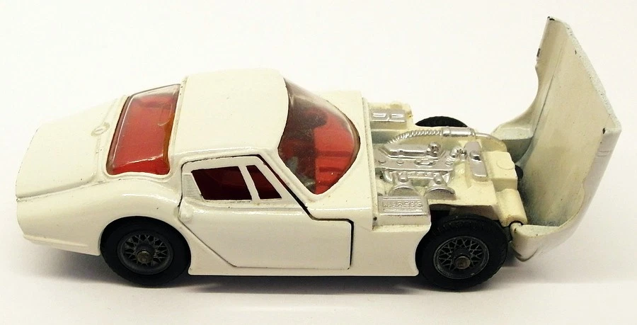 Coche Modelo Diecast Vintage Corgi Toys 324 - Marcos 1800 GT - Blanco Foto 4 de 4