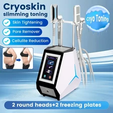4 in 1 Cold Hot Cryo Body Slimming Machine Fat Freezing Skin Tightening