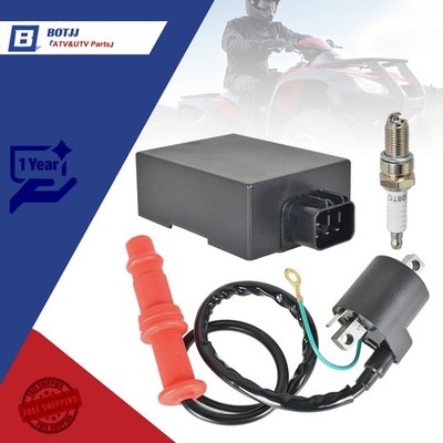 Ignition Coil Spark Plug CDI For Polaris 2004 SPORTSMAN 400 SCRAMBLER 500 04-09