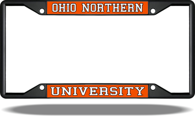 #ad #ad Ohio Northern Black License Plate Frame $28.99
