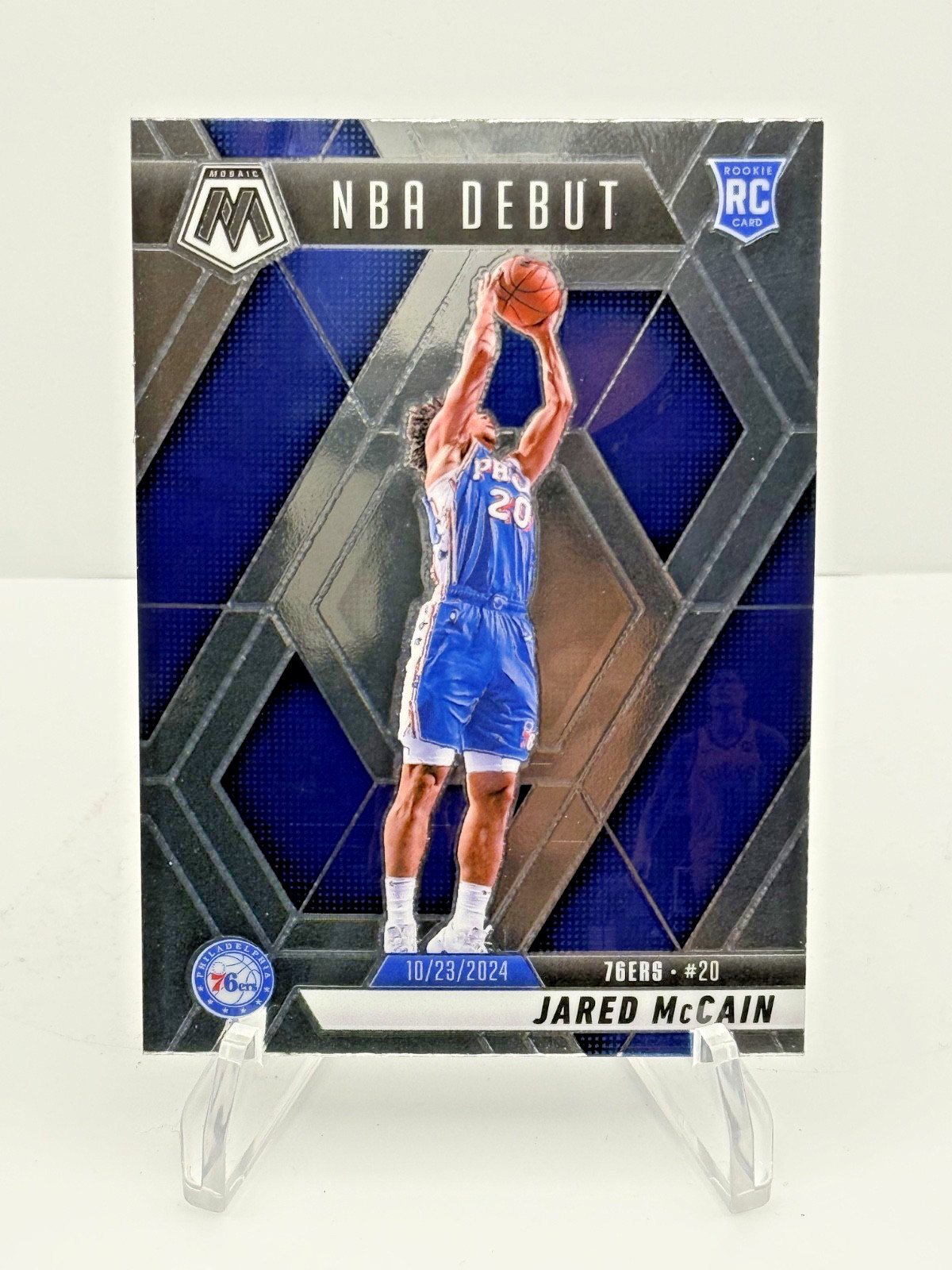 2024-25 Mosaic Basketball - Jared McCain NBA Debut RC #263