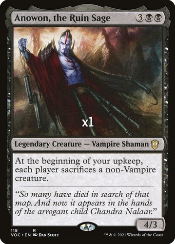 MTG C17 VOC Anowon, the Ruin Sage MINT (SELECT) - Picture 3 of 3