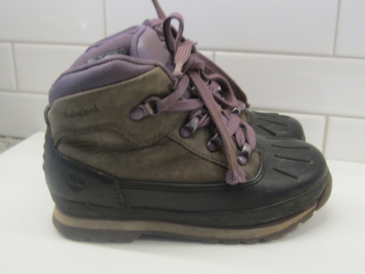 Timberland Defender Water Repellent Hiking Boots Purple  display picture 3
