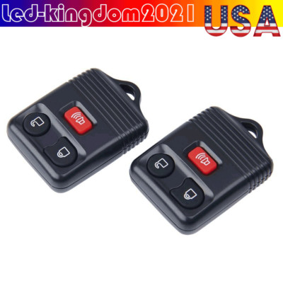 2X Keyless Entry Remote Control Car Key Fob For Ford F150 F250 Transmitter Alarm