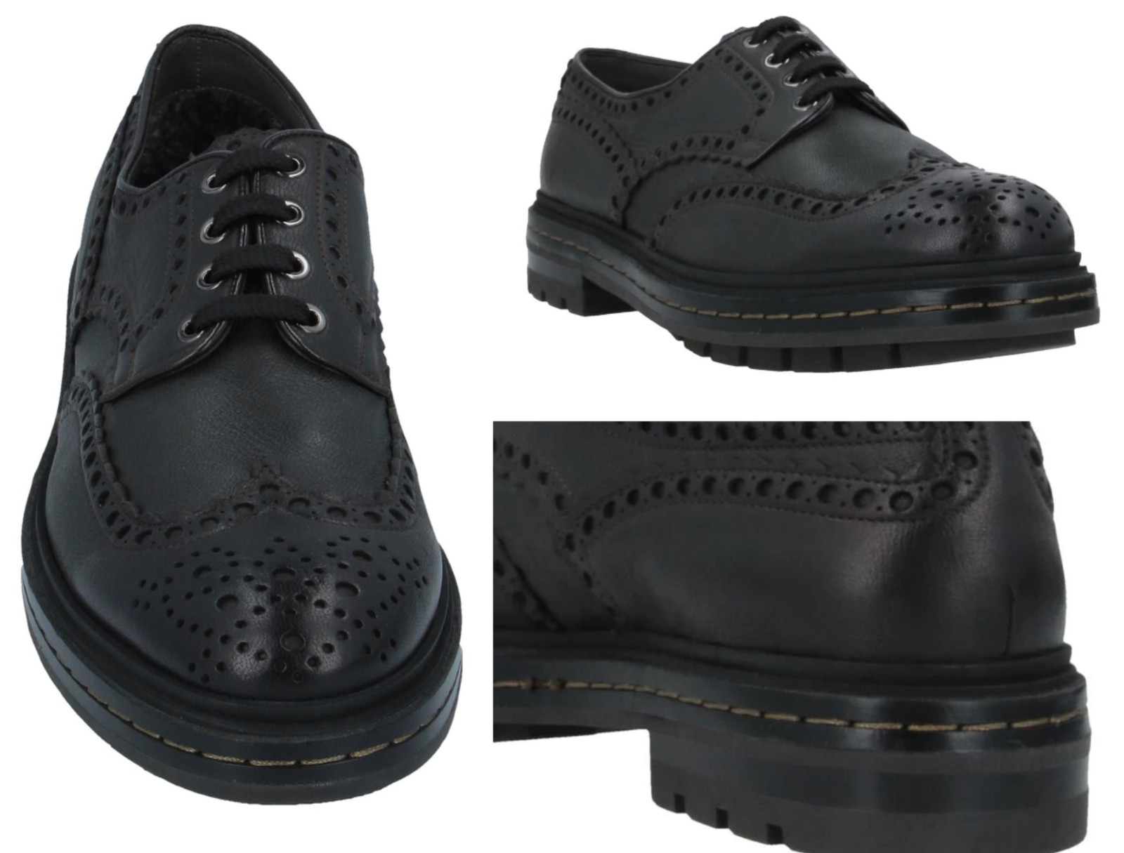 Santoni Lace-Up Shoes Lined Boots Moccasins Shoes Loafer 44